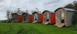 Photo of coed eco pod cabins