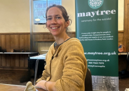 Photo of Freya smiling at the camera