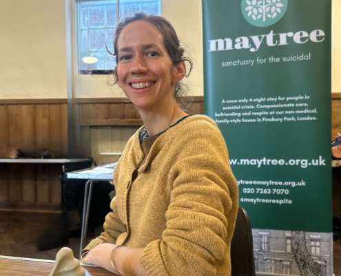 Photo of Freya smiling at the camera